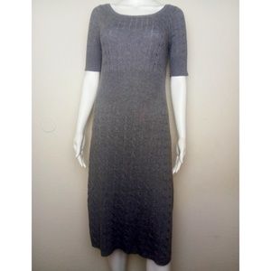 Grey Sweater Dress